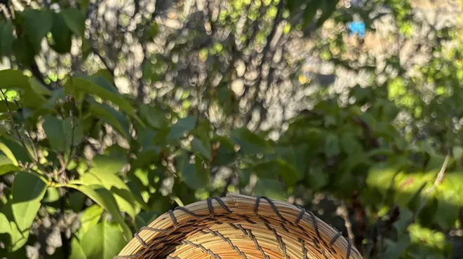 Image: Pine Needle Basket Weaving Class