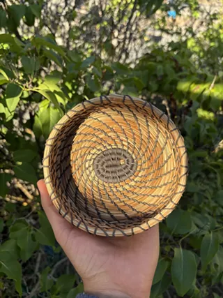 Image: Pine Needle Basket Weaving Class