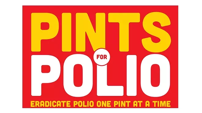Image: Pints for Polio Pub Walk - Eradicate Polio One Pint at a Time
