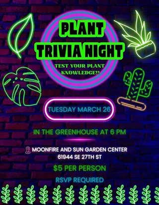 Image: Plant Trivia Night
