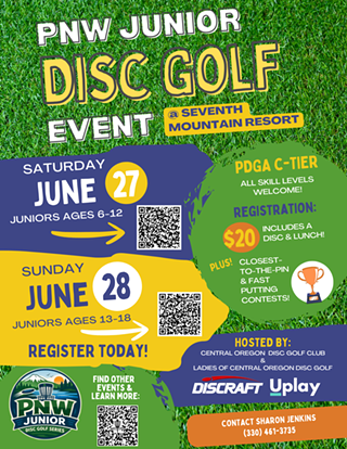 Image: PNW Juniors Disc Golf Event (Ages 13-18)