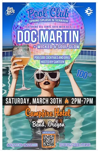 Image: Pool party with Doc Martin, DJ Wicked and Soul Glow - Campfire hotel