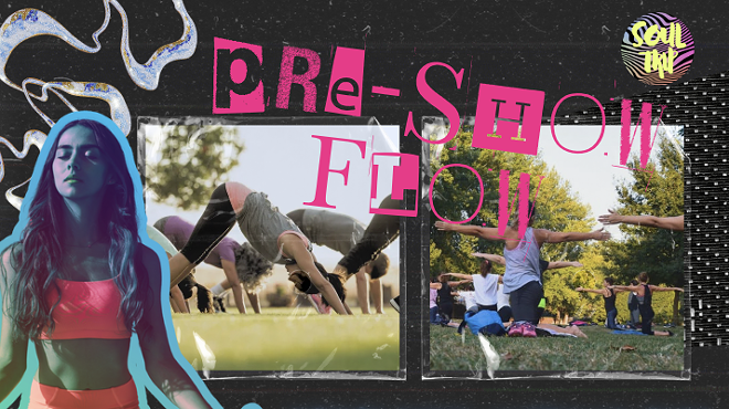 Image: Pre-Show Flow: Silent Disco Outdoor Yoga