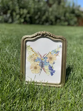 Image: Pressed Flower Art Workshop