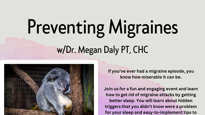 Image: Preventing Migraines w/ Dr. Megan Daly