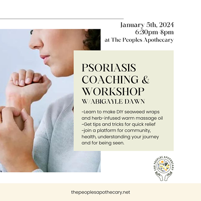 Psoriasis Coaching and Workshop