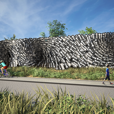 Public Art Designs on Display for Sculptural Wall and Campus Entry Sculpture – City of Bend Public Works Campus