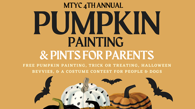 Pumpkin Painting and Pints for Parents