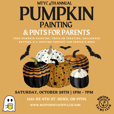 Pumpkin Painting & Pints for Parents!