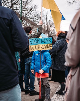Rally in Support of the People of Ukraine
