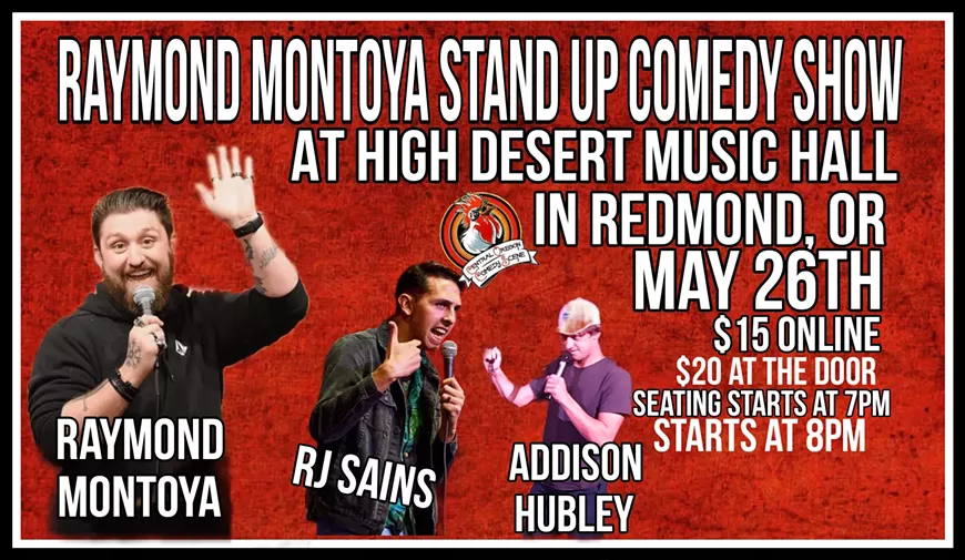 Raymond Montoya May 26th in Redmond