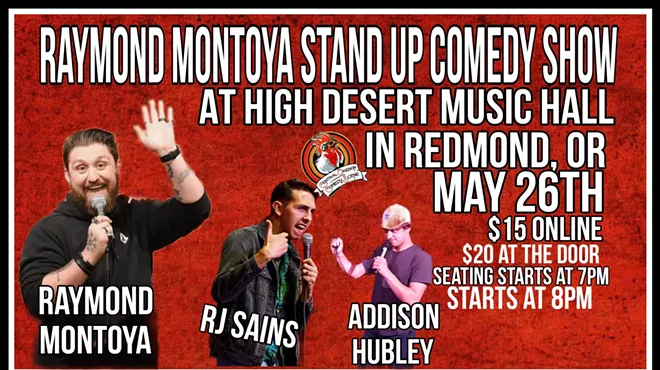 Image: Raymond Montoya Stand Up Comedy Show