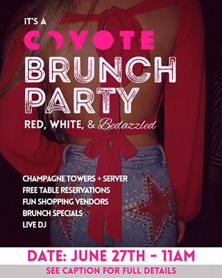 Image: Red, White, & Bedazzled Brunch Party