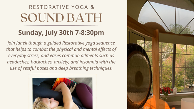 Image: Restorative Yoga Sound Bath