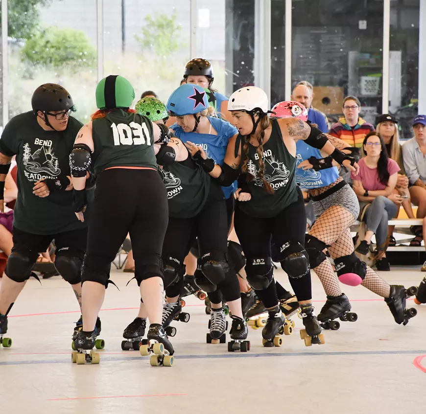Roller Derby at the Pavilion