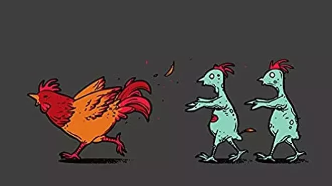 Image: Run Chicken Run!