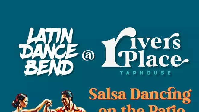Image: Salsa Dancing on the Patio
