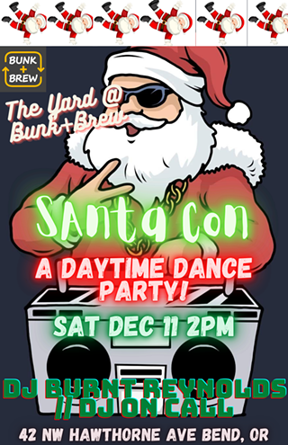Image: Santa Con: A Santa Suited Daytime Dance