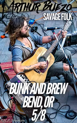 Image: Saturdays in The Yard with Arthur Buezo- LIVE FOLK MUSIC!