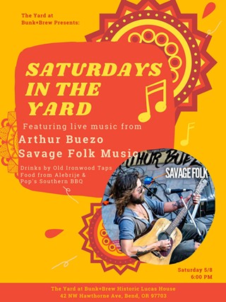 Saturdays in The Yard with Arthur Buezo- LIVE MUSIC!