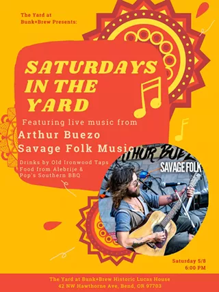 Image: Saturdays in The Yard with Arthur Buezo- LIVE MUSIC!