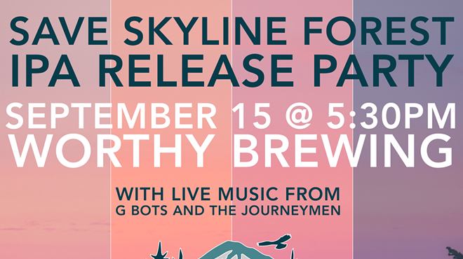 Save Skyline Forest IPA Release Party