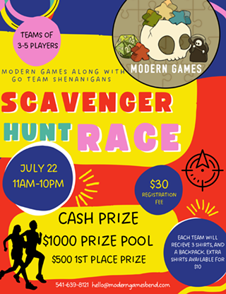 Image: Scavenger Hunt Race