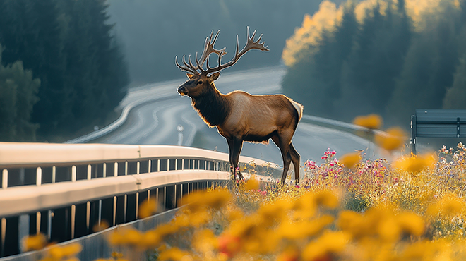 Image: Science Pub: Highways and Wildlife Crossings