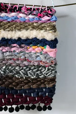 Image: Scrap Fabric Weaving Workshop