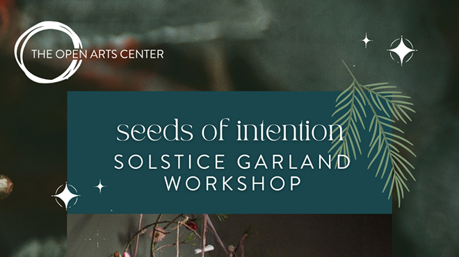 Image: Seeds of Intention: Solstice Garland Workshop