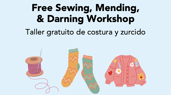 Image: Sewing, Mending, and Darning Workshop