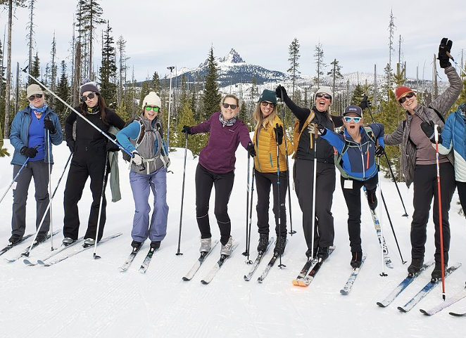 SheJumps & Glide Nordic Women's Ski, Yoga, & Wine Retreat!