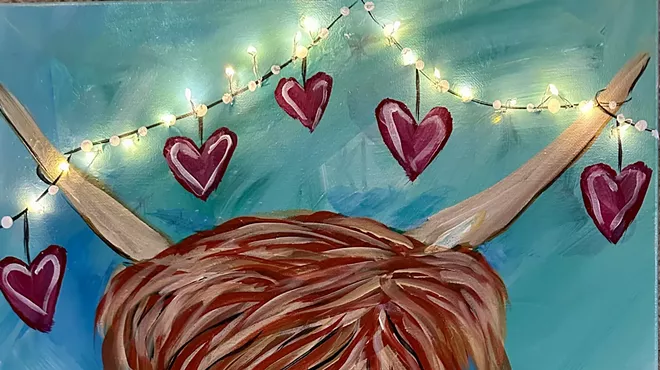 Image: Sip and Paint Party