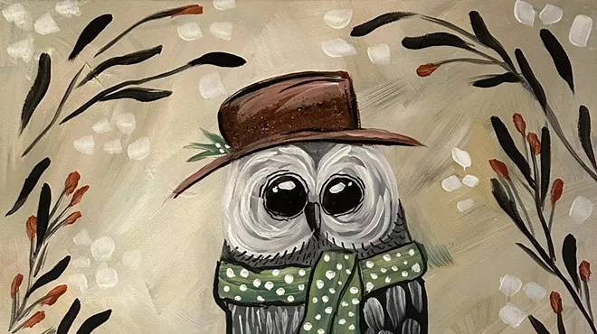 Image: Sip and Paint Party