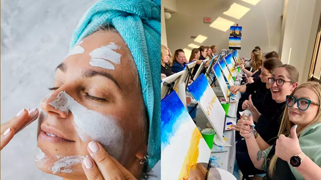 Image: Sip n' Paint Spa Event!