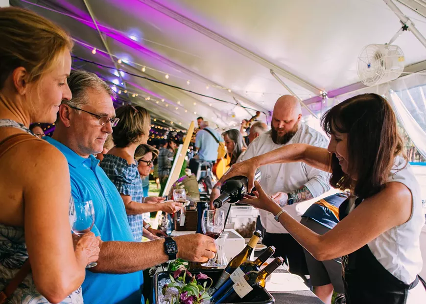 18 wineries pour tastes at Sip, summer's biggest wine tasting party.