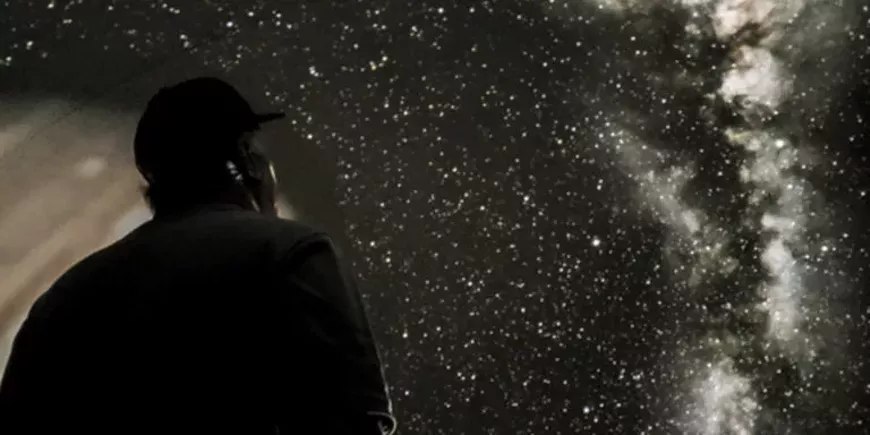 Journey to space in the planetarium
