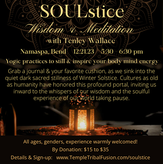 Image: SOULstice Wisdom and Meditation with Tenley Wallace