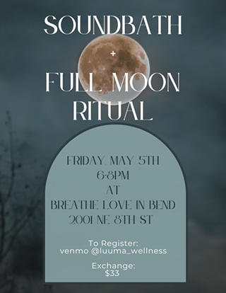 Image: Sound Bath + Full Moon Ritual