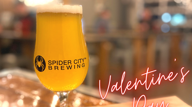 Image: Spider City Brewing + CHUNK Cookies Valentine's Day Beer & Cookie Tasting