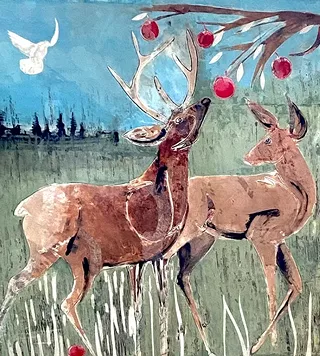 Image: "Spirit Takes Flight", Danae Bennett-Miller June Exhibit