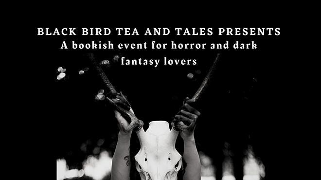 Image: Spooky Season Adult Book Fair by Black Bird Tea & Tales