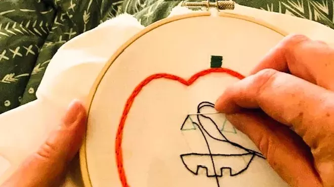 Image: Spooky Stitches - An Embroidery Workshop