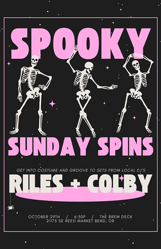 Image: Spooky Sunday Spins Dance Party