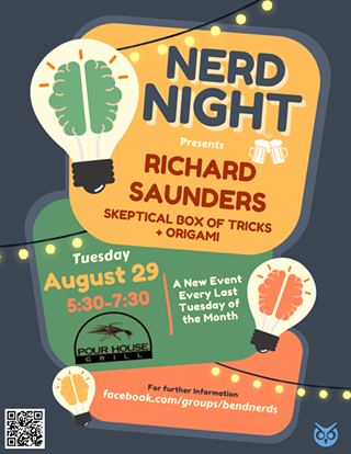 Image: Spoon Bending! Nerd Night presents The Skeptical Box of Tricks by Richard Saunders
