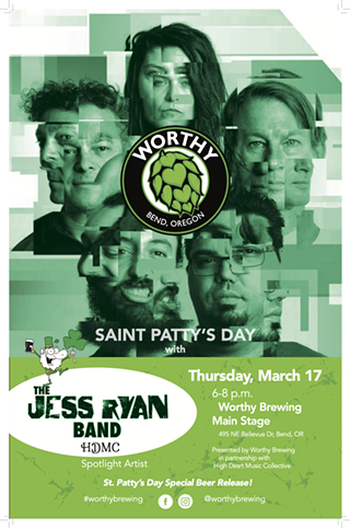 St. Patty's Day with The Jess Ryan Band