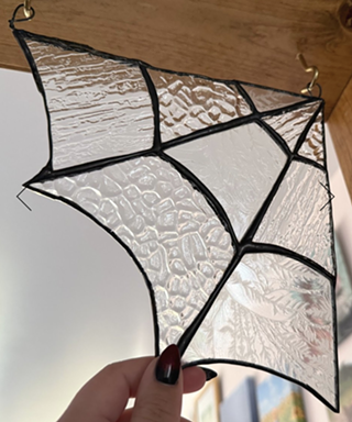Image: Stained Glass 101 - Spooky Spider Web *2 Week Class