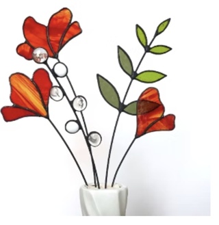 Image: Stained Glass Mother's Day Flower Bouquets