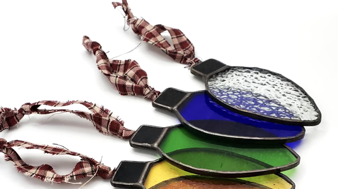 Image: Stained Glass Ornaments