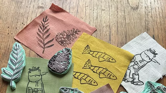 Image: Stamp Making!